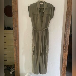 Olive green jumpsuit size S